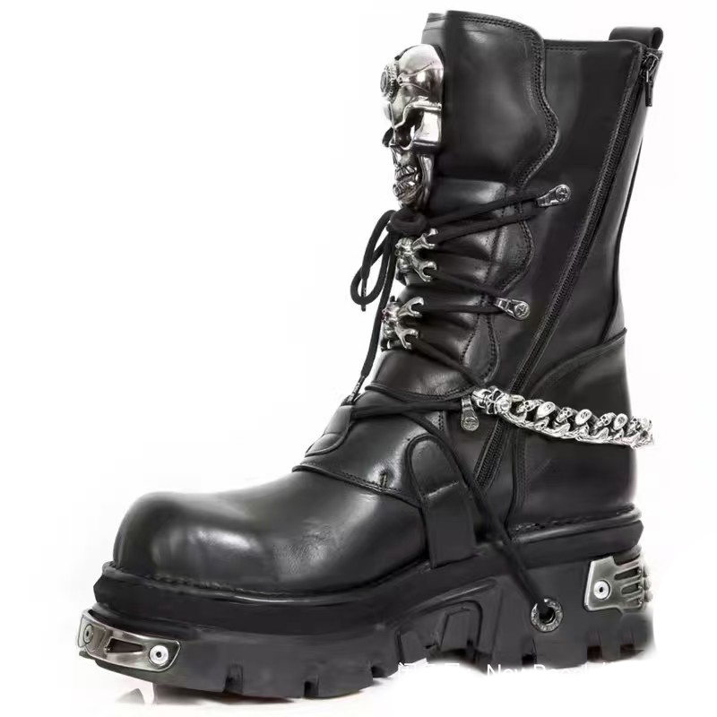 Fashion Men's Genuine Leather  - đánh giá và giá Motorcycle Chain