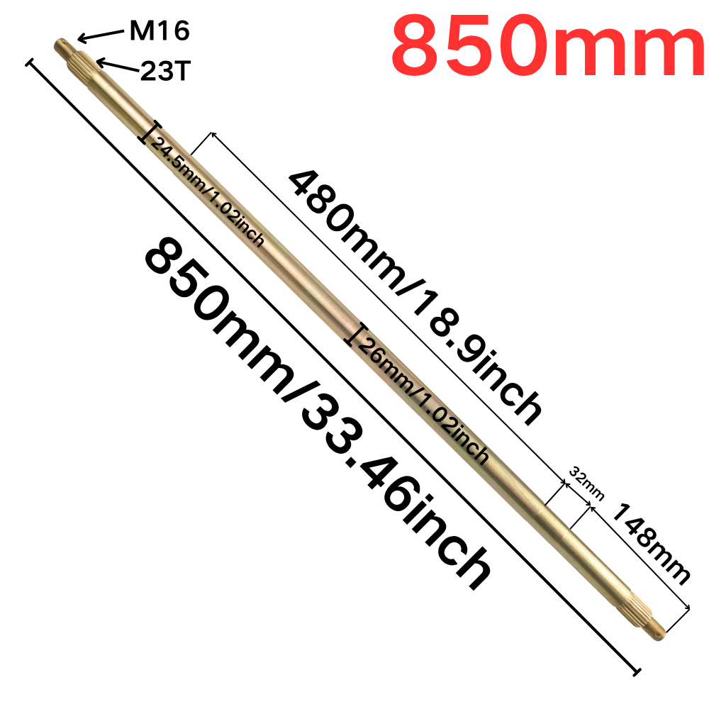 850mm Rear Axle Complete Set W - đánh giá và giá Sprocket Chain
