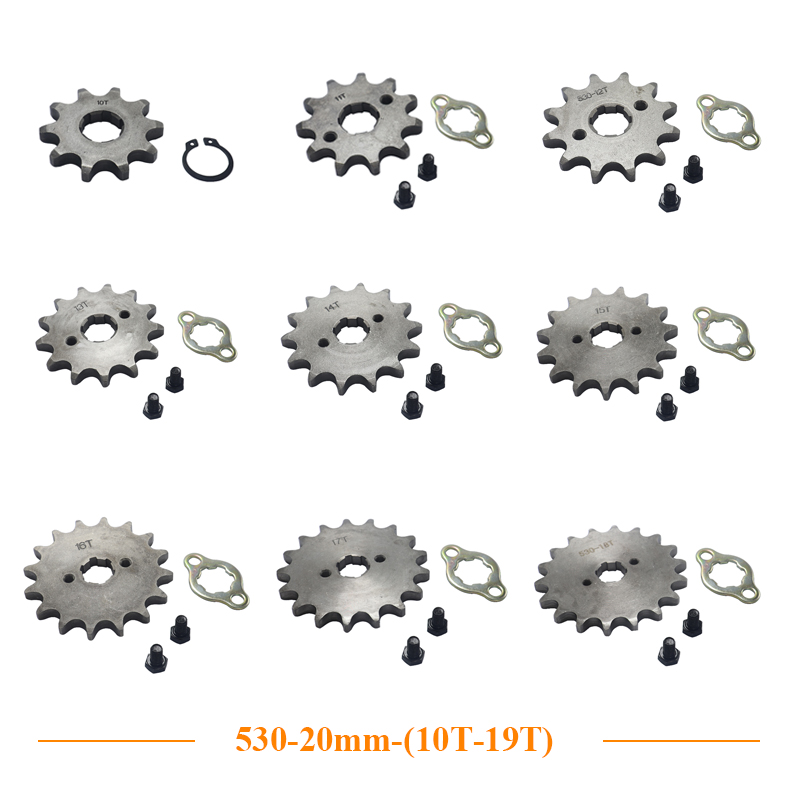 Motorcycle Front Drive Gear En - đánh giá và giá 530 Chain