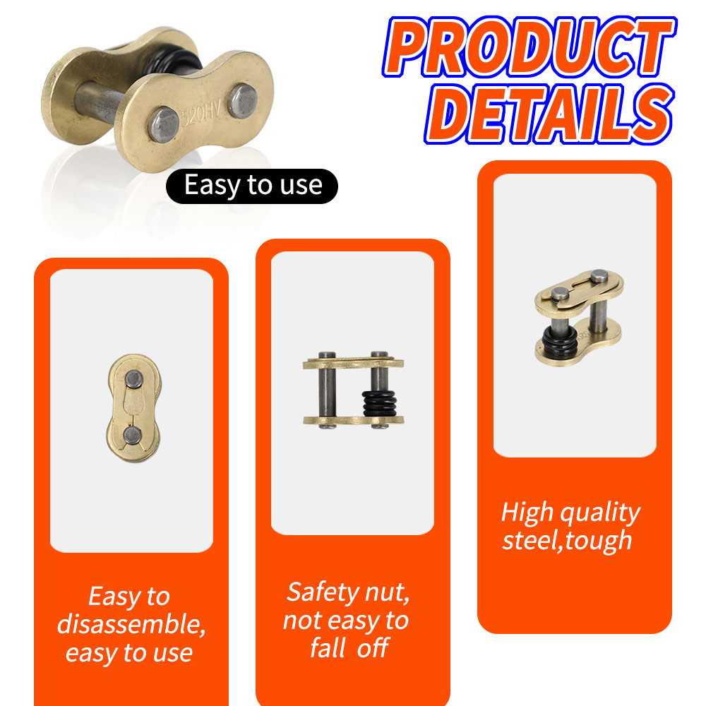 Motorcycle Chain Buckle Ring L - đánh giá và giá 428 Chain