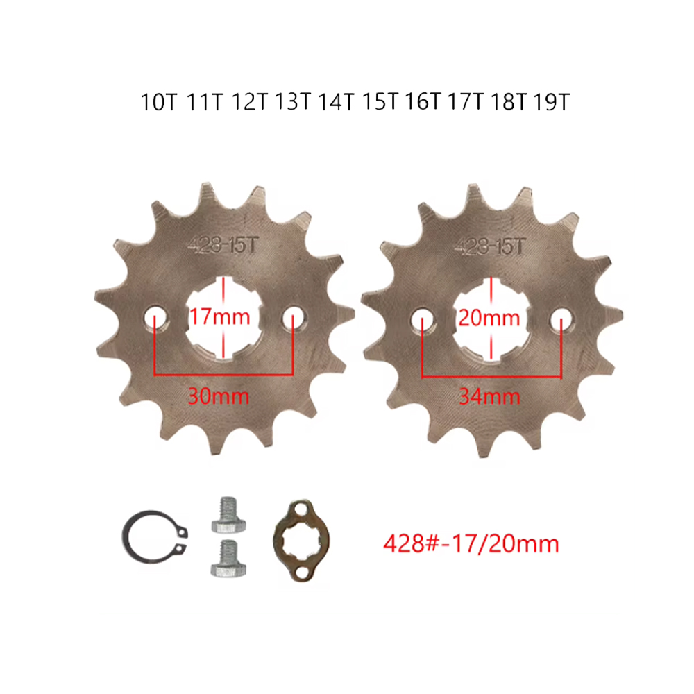 17 20Mm 10T-19T Động Cơ Trước  - đánh giá và giá 428 Chain