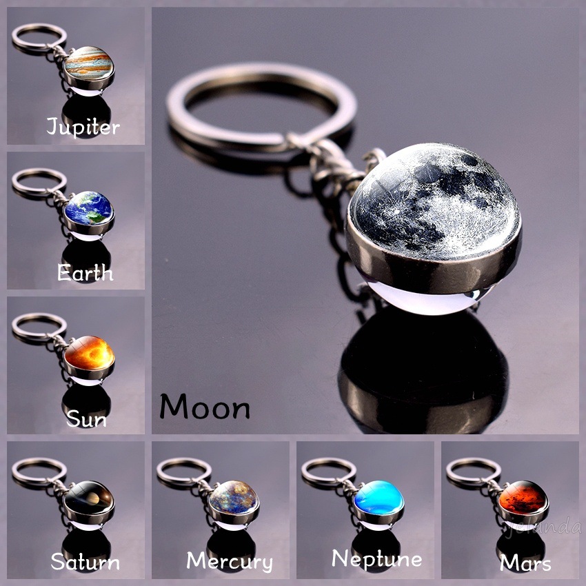 Glass Ball Car Key Chain Earth - đánh giá và giá Xcm Chain